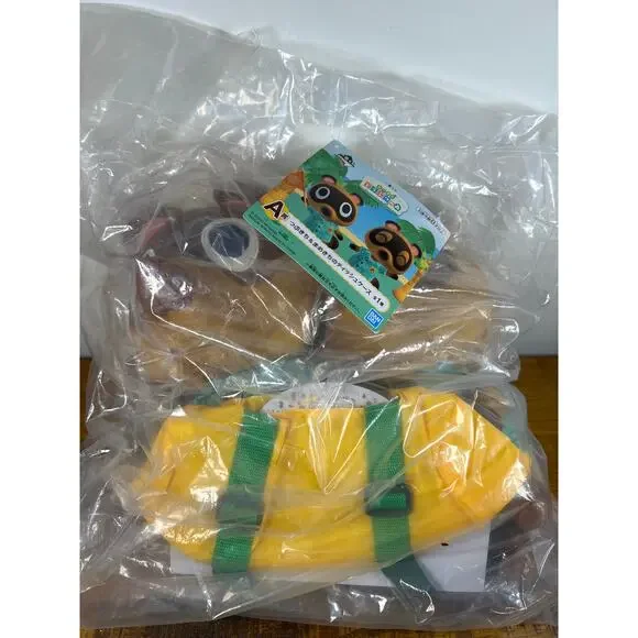 NWT Animal Crossing New Horizons Ichiban kuji Timmy & Tommy Tissue Box Plush